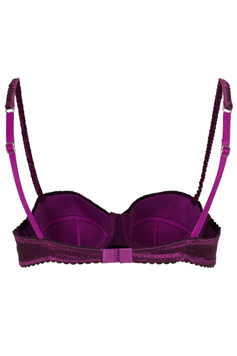 Women's Satin balconette bra 